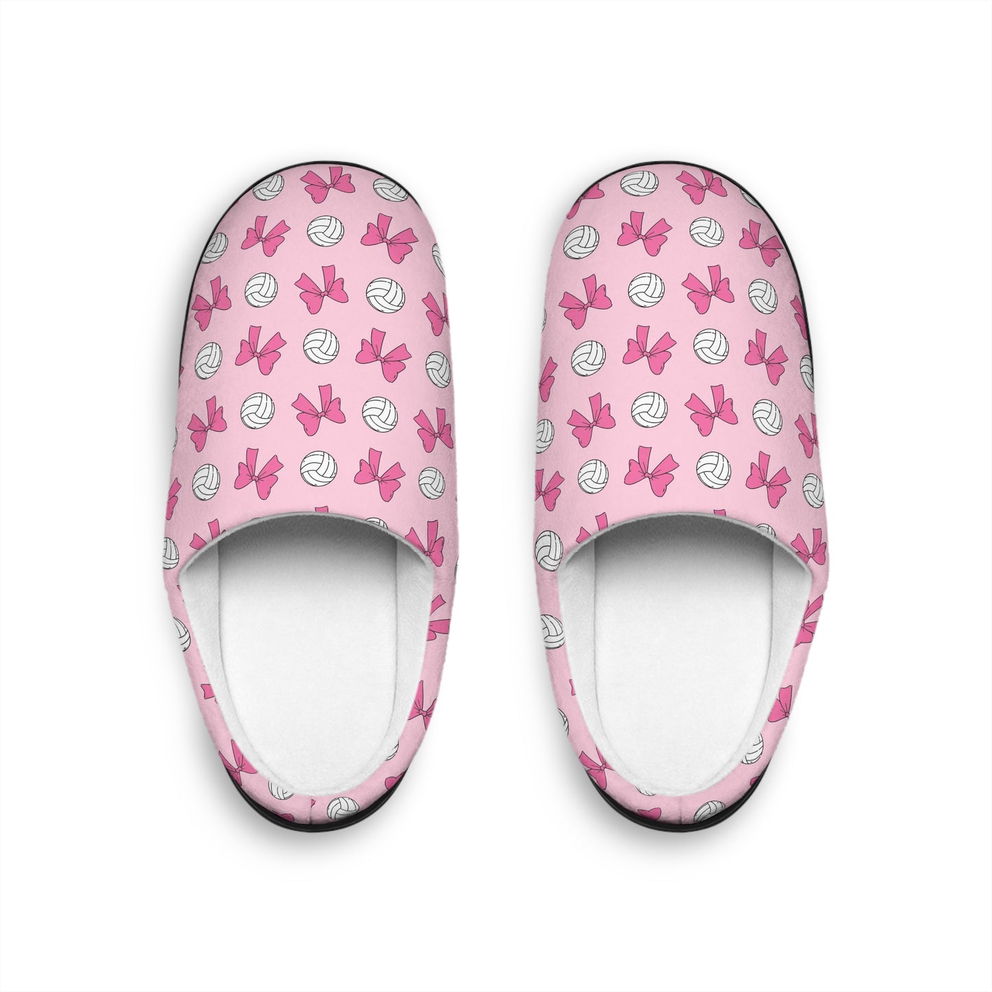 Stylish Women's Indoor Slippers with Pink Volleyball Design, Cozy Footwear, Perfect for Home Relaxation, Gift for Sports Lovers, [...]
