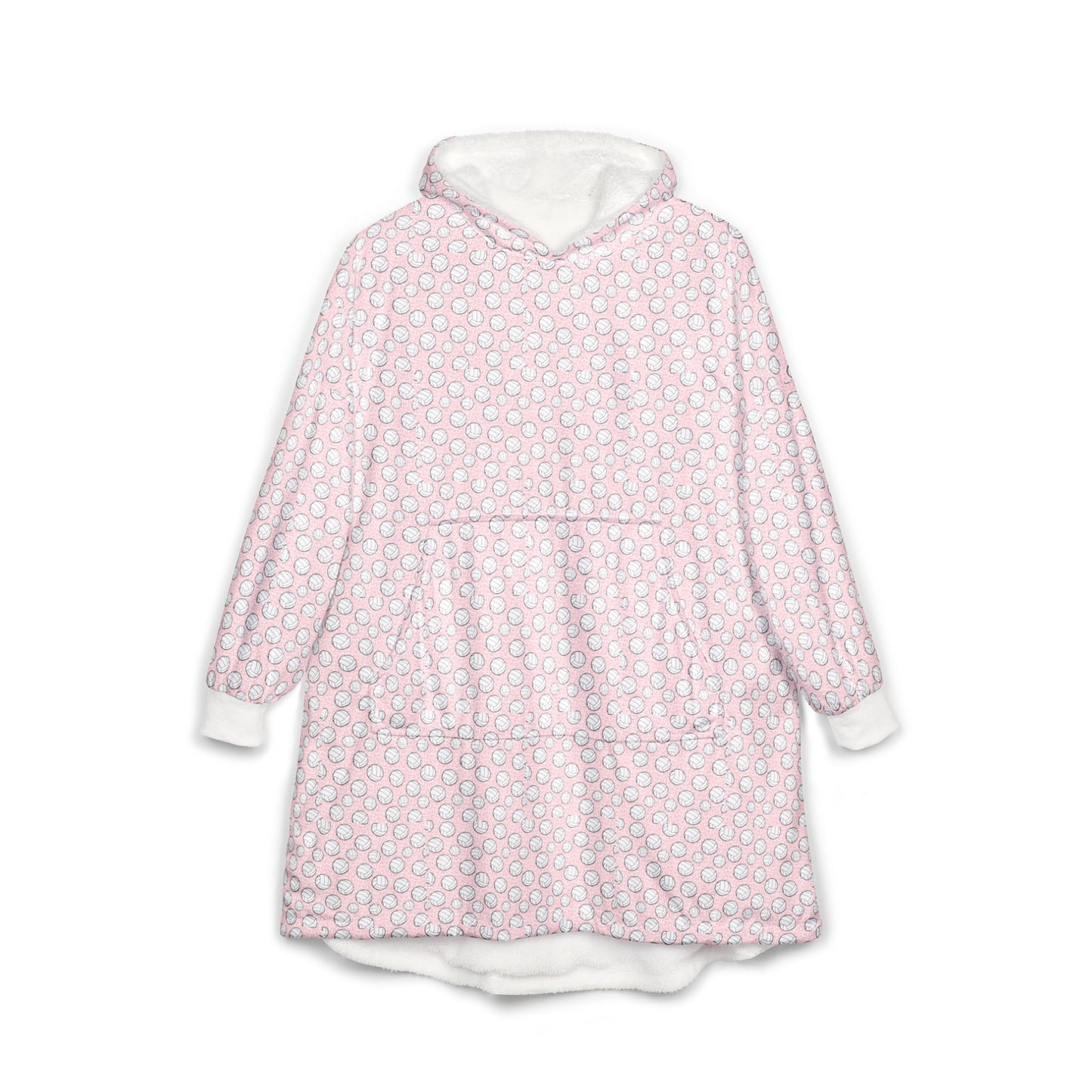 Cozy Volleyball Hoodie Blanket for Players and Fans, Ideal for Chill Days, Gifts for Sports Lovers, Perfect for Game Days