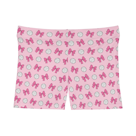 Women's Volleyball Print Shorts, Cute Athletic Wear, Sports shorts, Summer Fashion, Gift for Athletes, Workout Wear