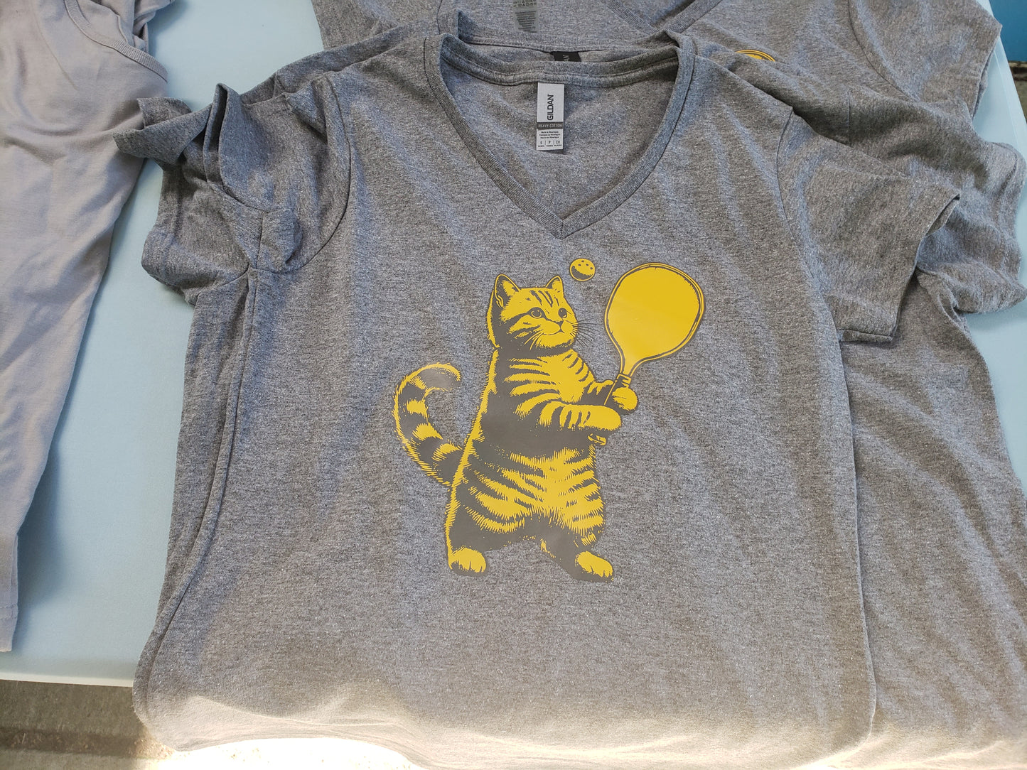 Pickleball Cat T-shirt